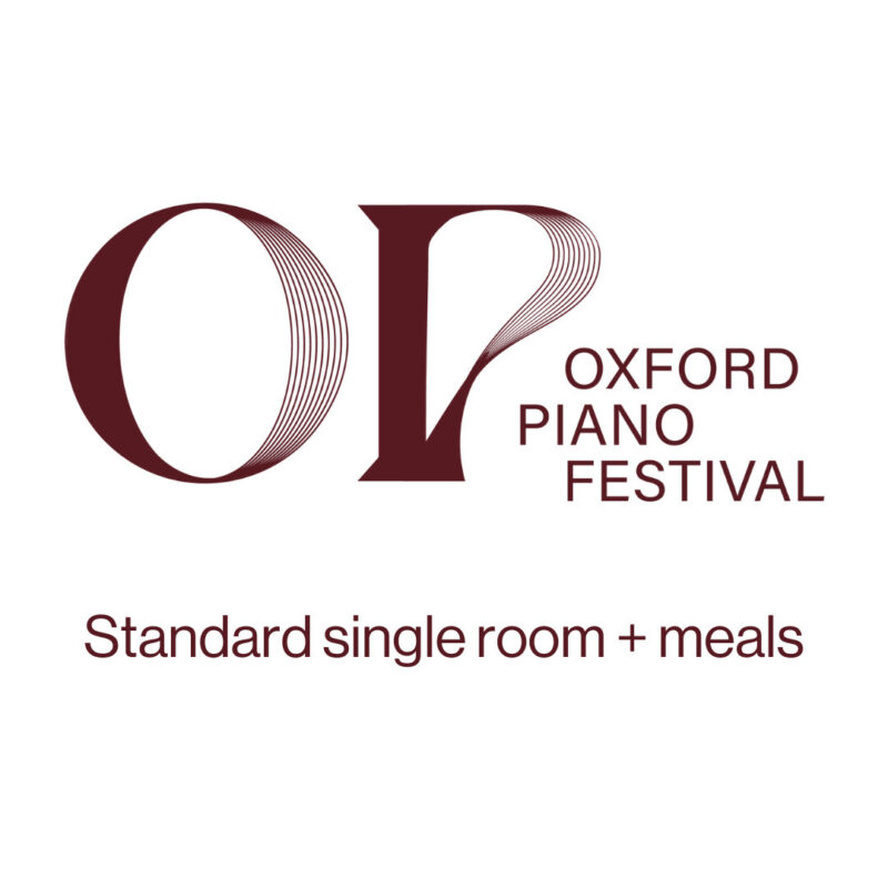 Piano Festival: Standard single room + meals