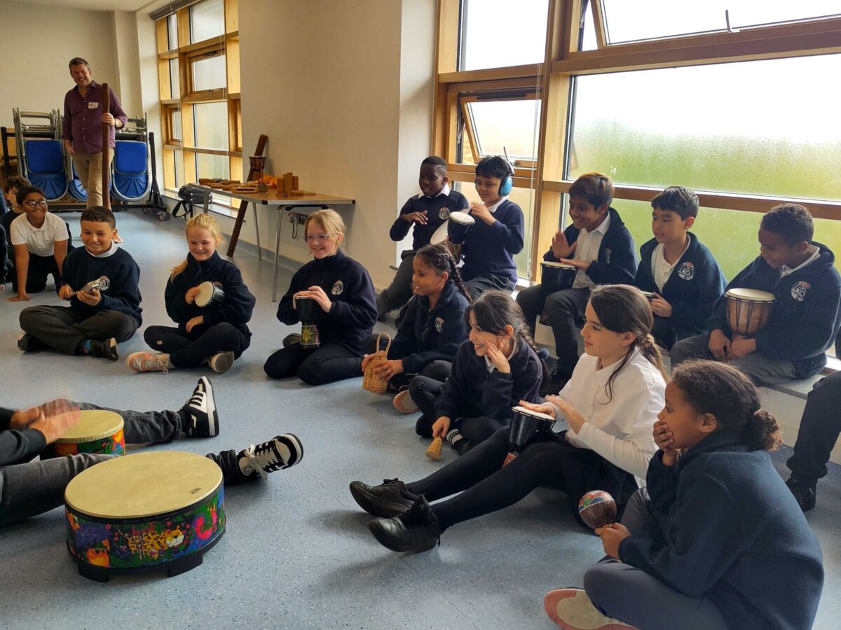 ‘Around the World’ at 
Wood Farm School